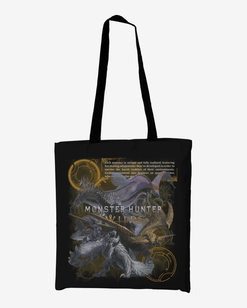 Totebag MH Wilds Monsters