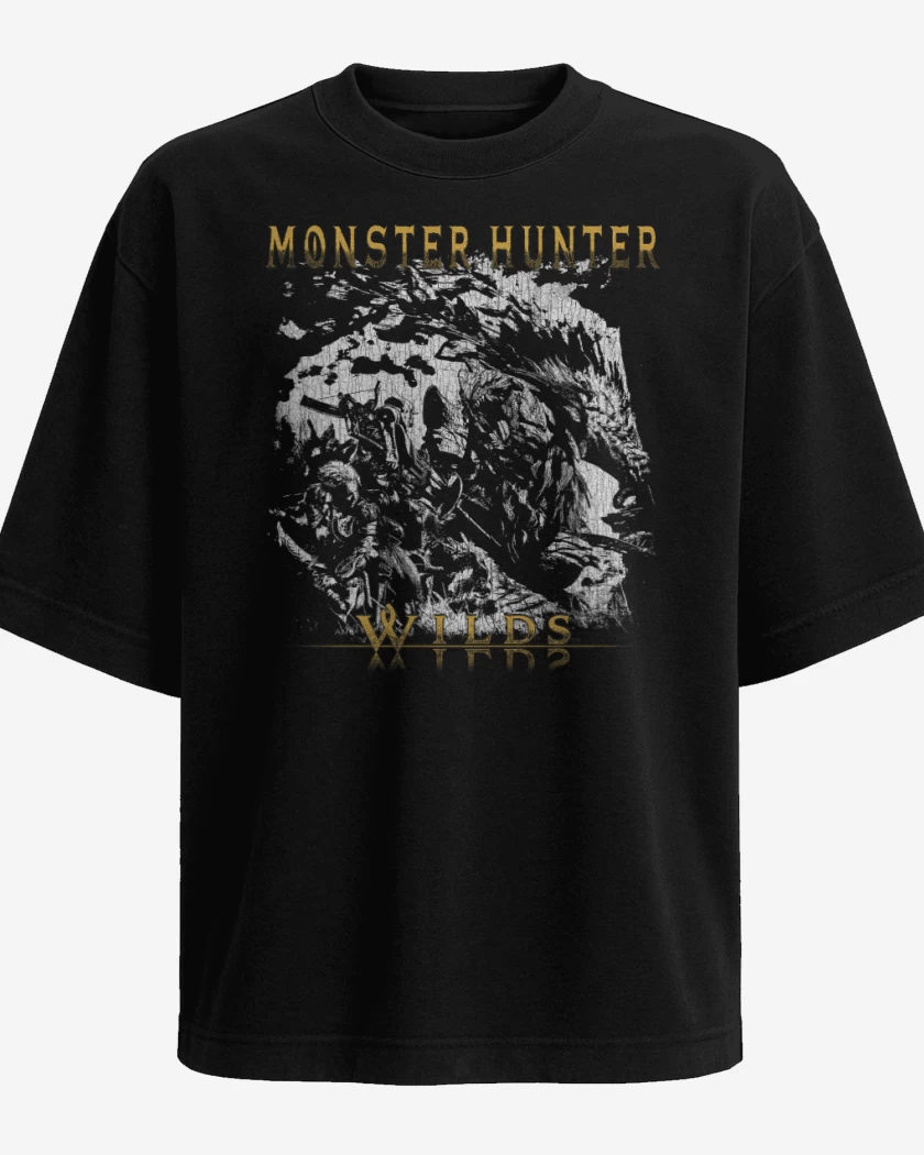 Polera Oversize Monster Hunter Wilds