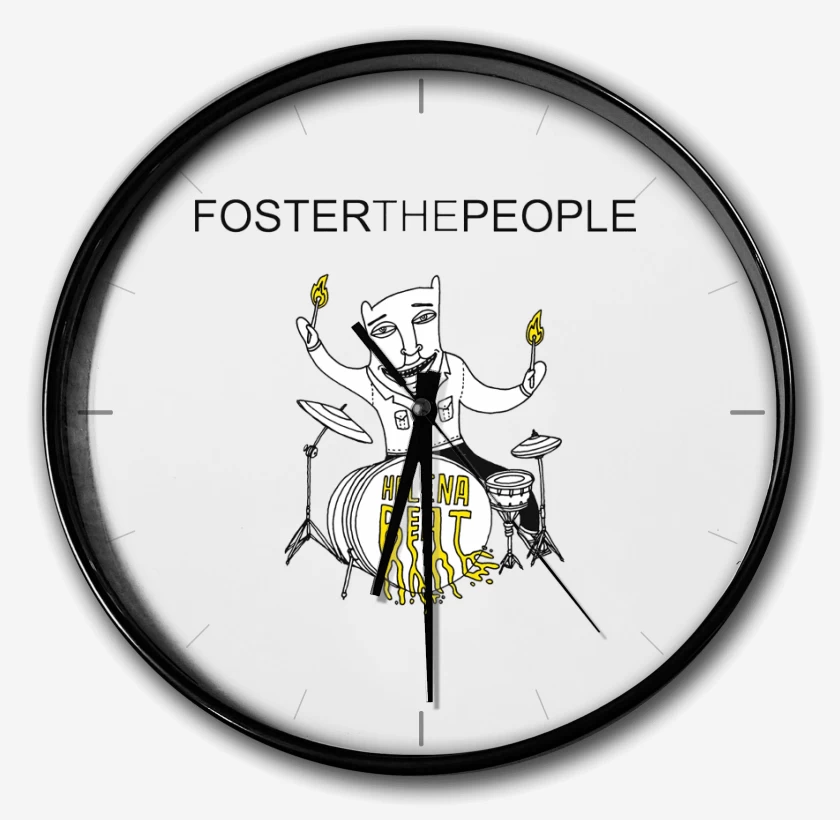 Reloj Blanco de Foster the People Helena Beat