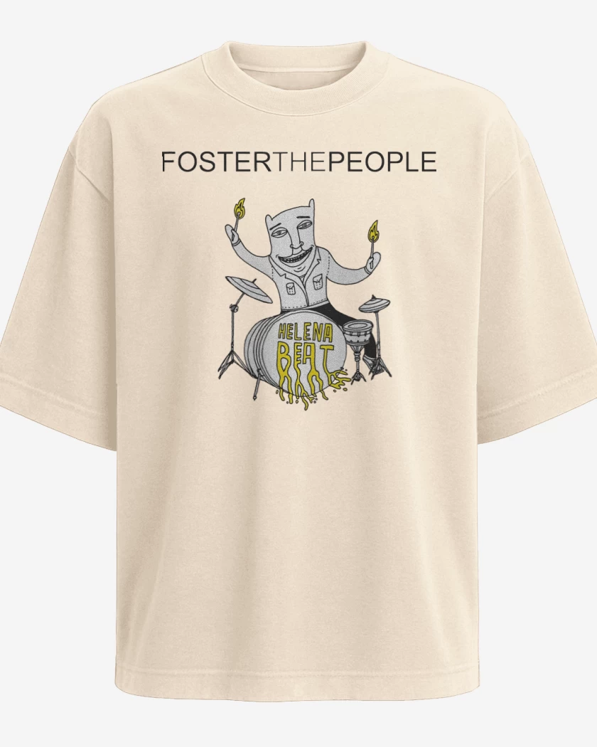 Polera Oversize Foster the People Helena Beat