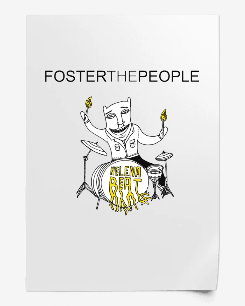 Print Foster the People Helena Beat