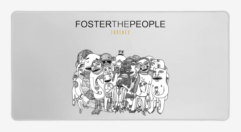 Mouse pad Gamer Foster the People Torches