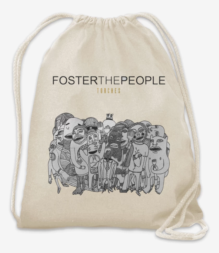 Mochila Blanco de Foster the People Torches