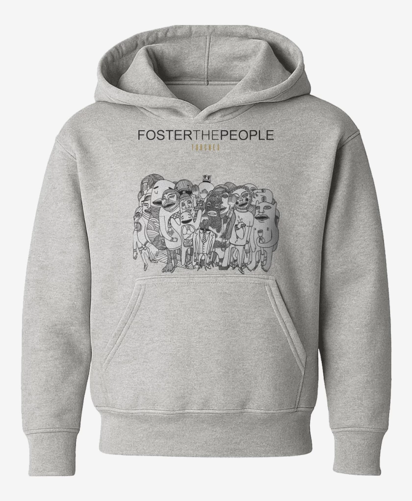 Poleron de niño Gris Melange de Foster the People Torches
