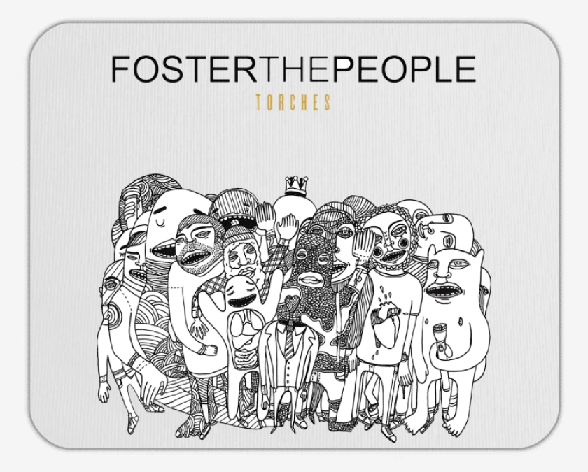 Mousepad Foster the People Torches
