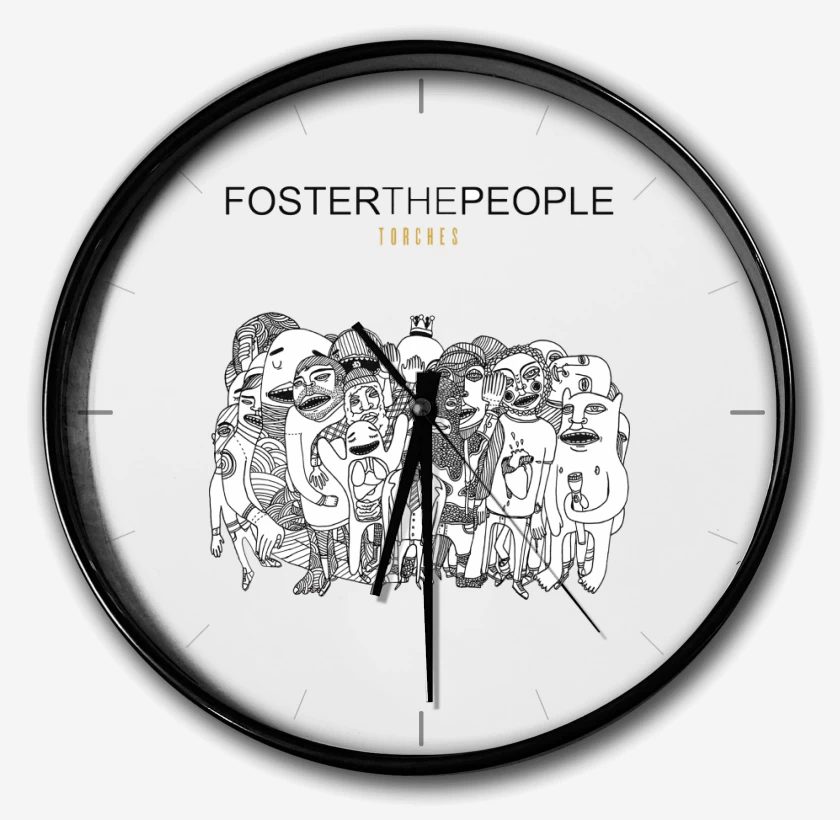Reloj Blanco de Foster the People Torches