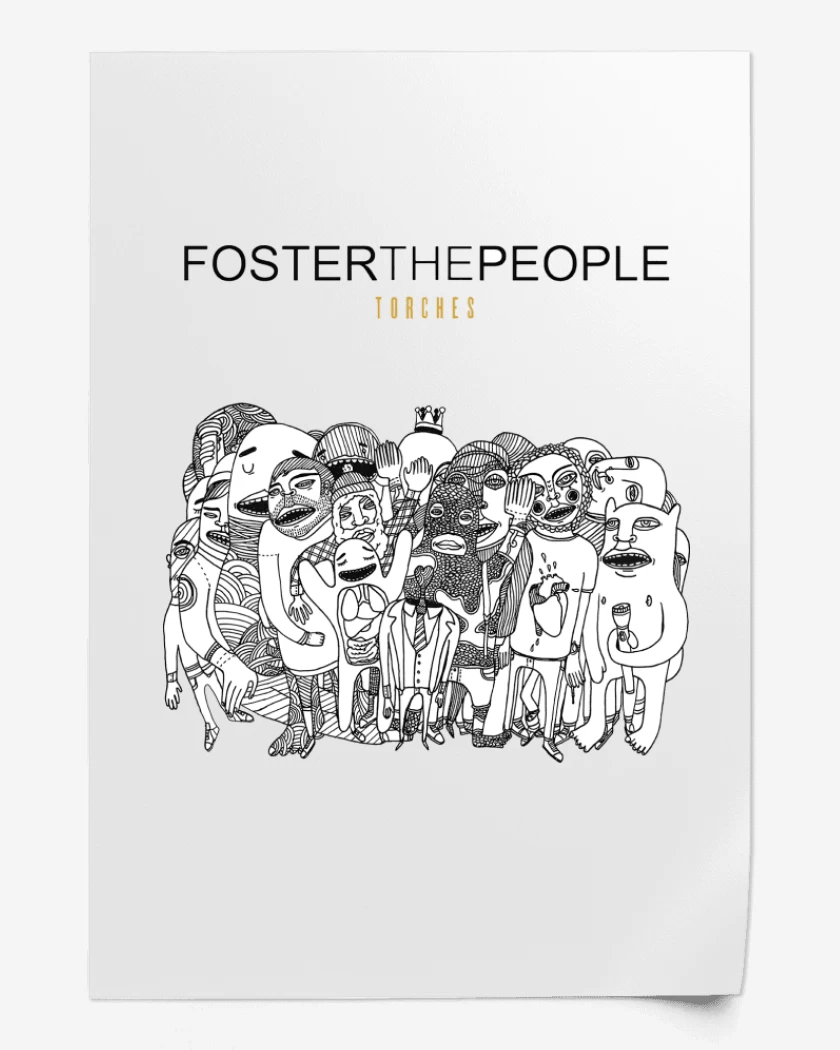 Print Foster the People Torches