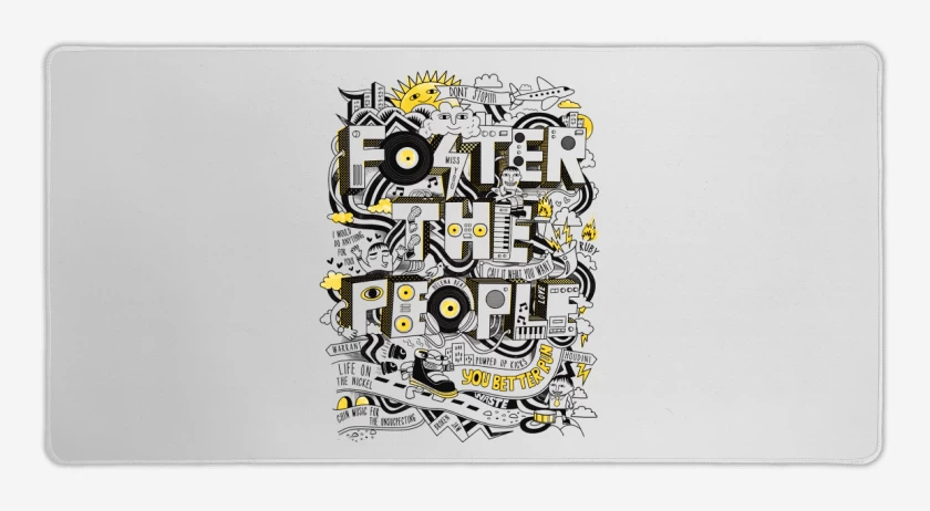 Mouse pad Gamer Foster the People Logo II
