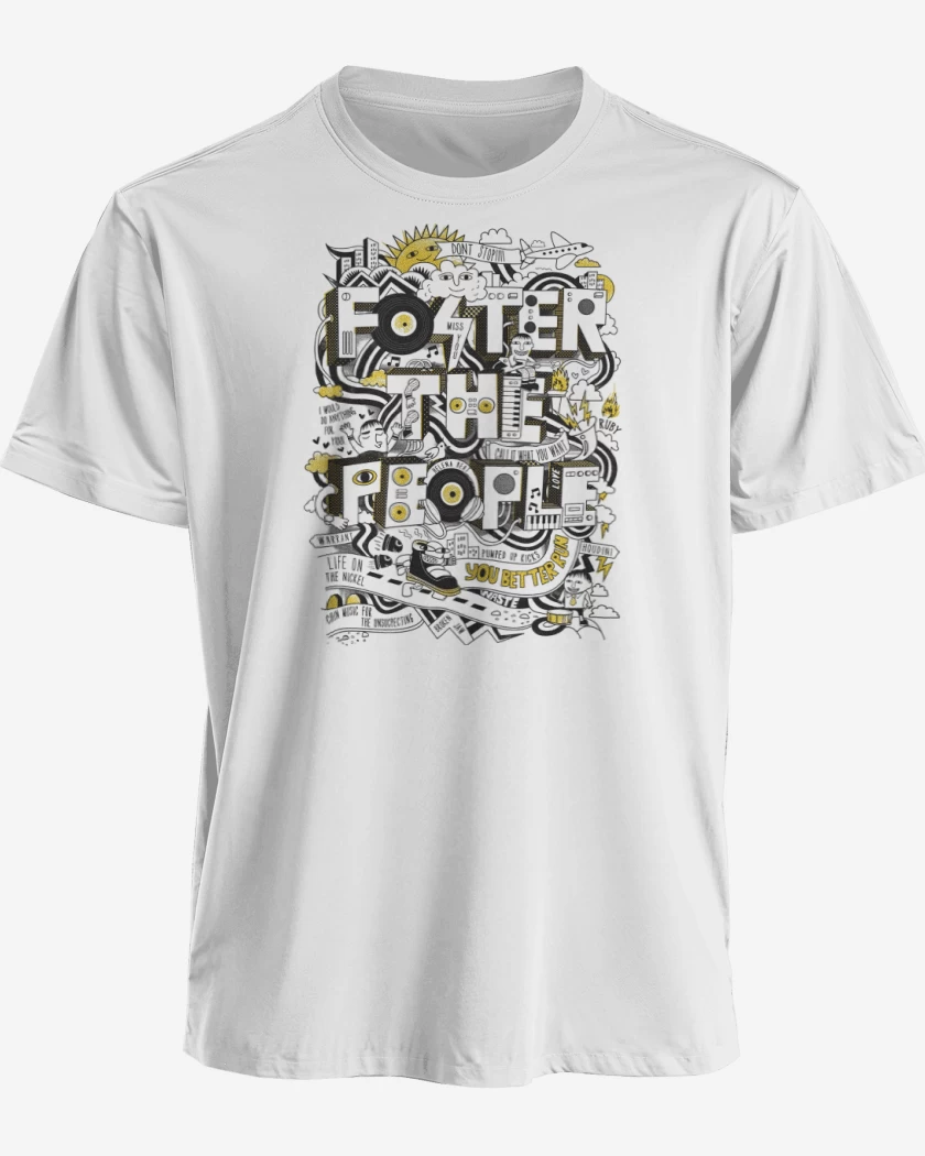Polera Foster the People Logo II