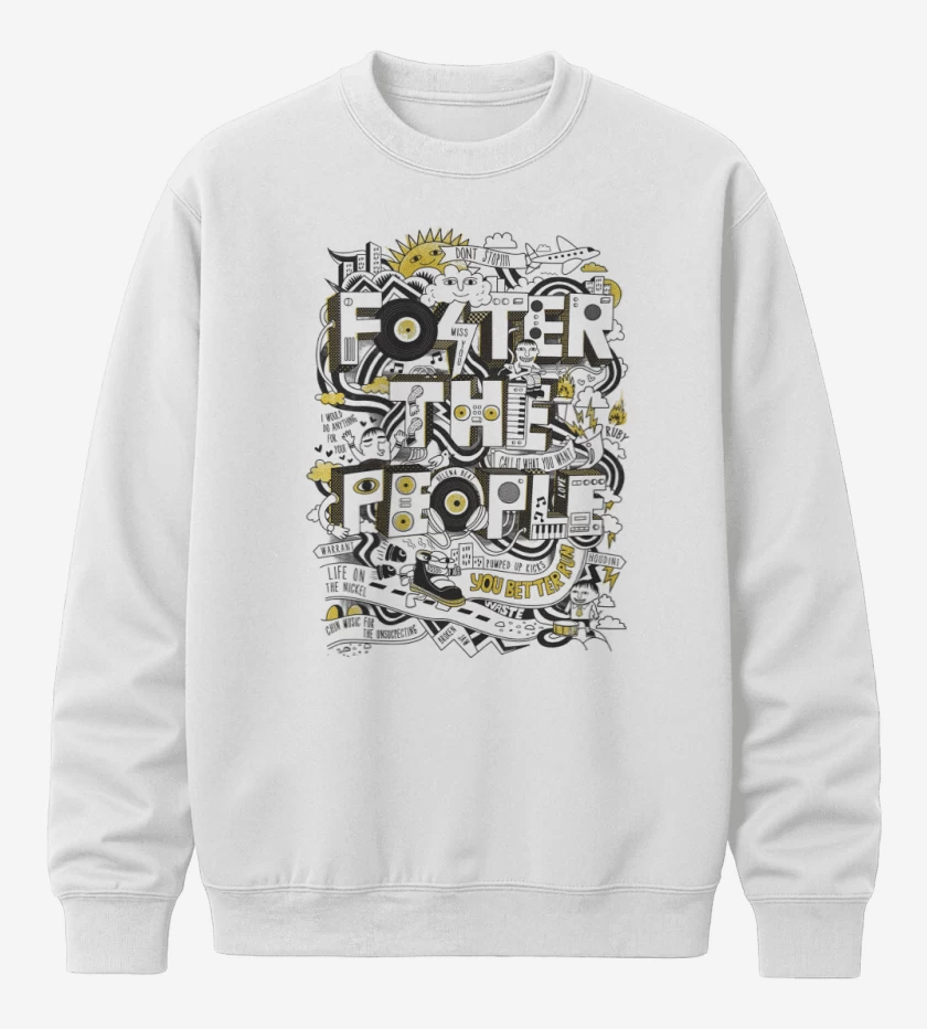 Poleron polo Foster the People Logo II