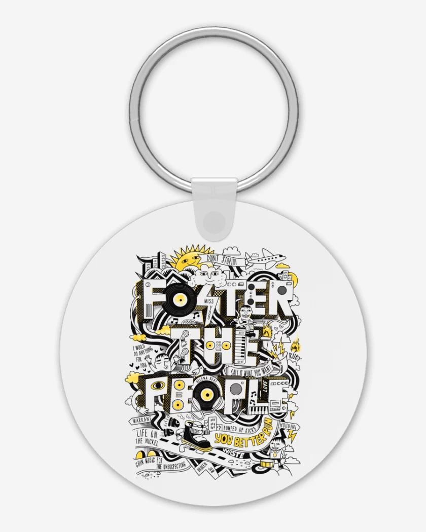 Llavero Foster the People Logo II