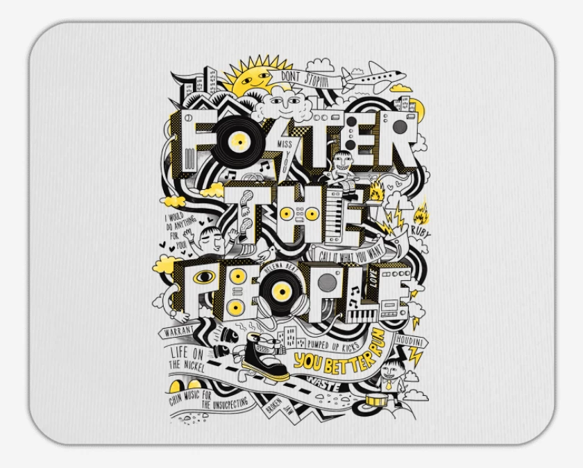 Mousepad Foster the People Logo II