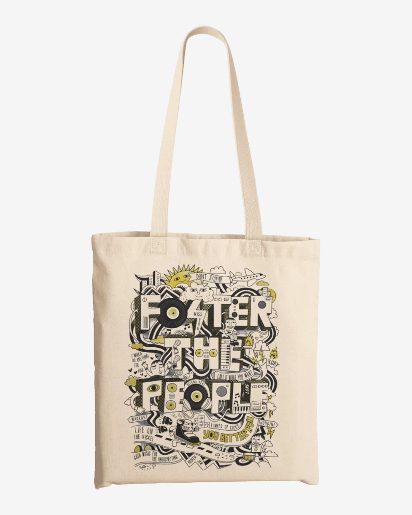 Totebag Foster the People Logo II