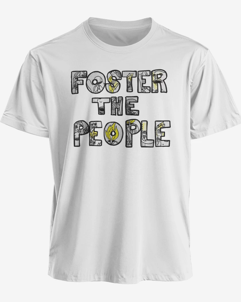 Polera Foster the People Logo