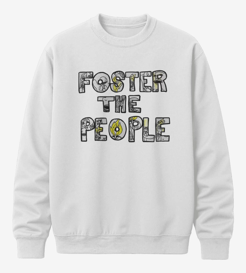 Poleron polo Foster the People Logo