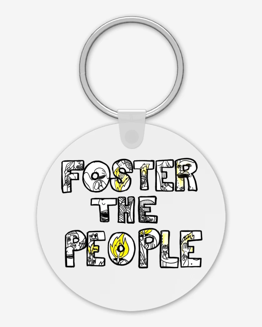 Llavero Foster the People Logo