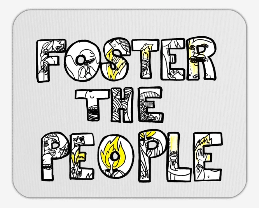 Mousepad Foster the People Logo