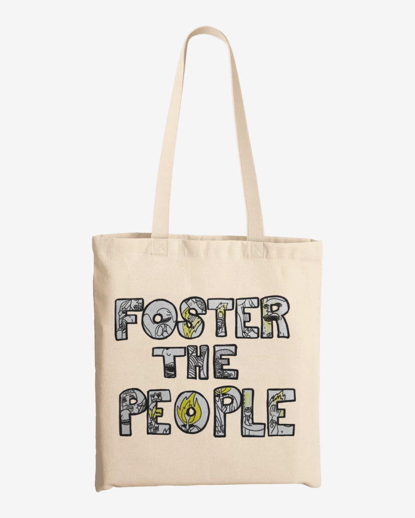 Totebag Foster the People Logo