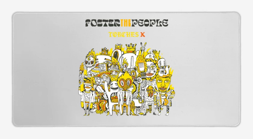 Mouse pad Gamer Foster the People Torches X