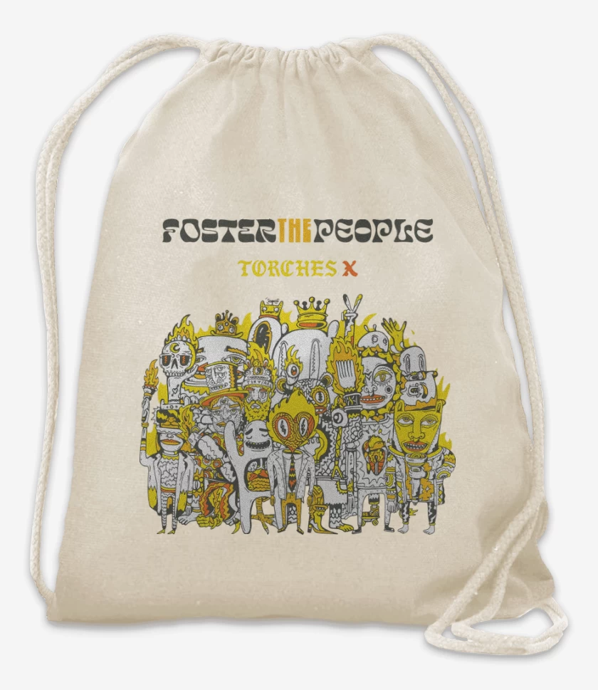 Mochila Blanco de Foster the People Torches X