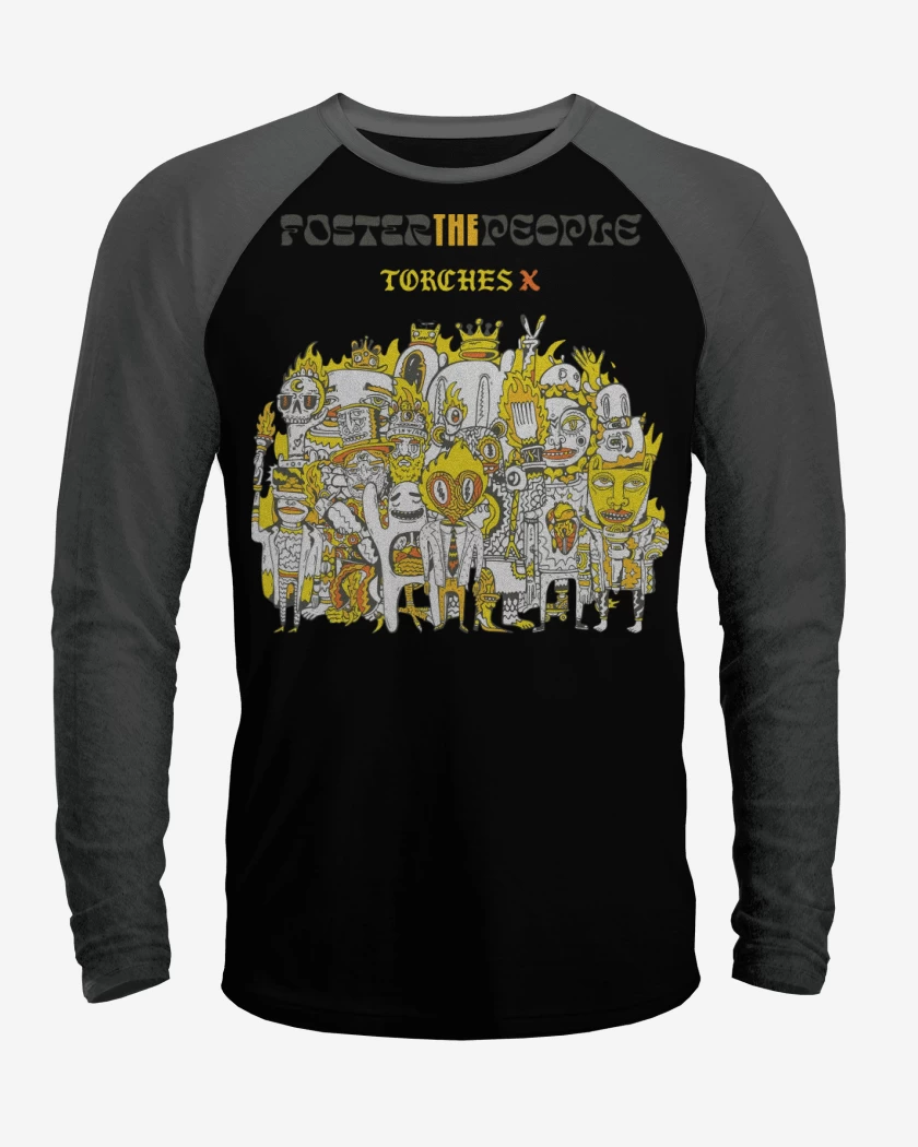 Polera Raglan Foster the People Torches X
