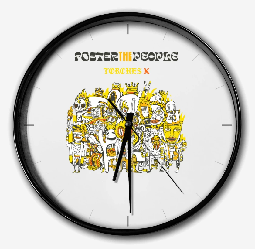 Reloj Blanco de Foster the People Torches X