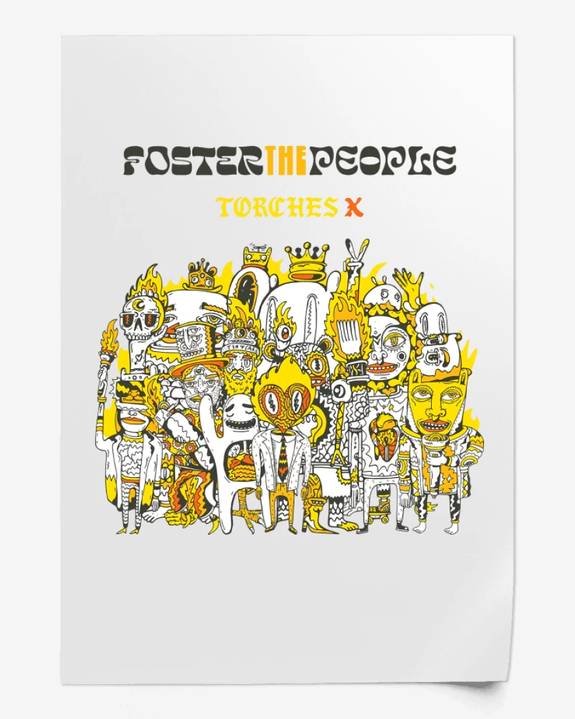 Print Foster the People Torches X