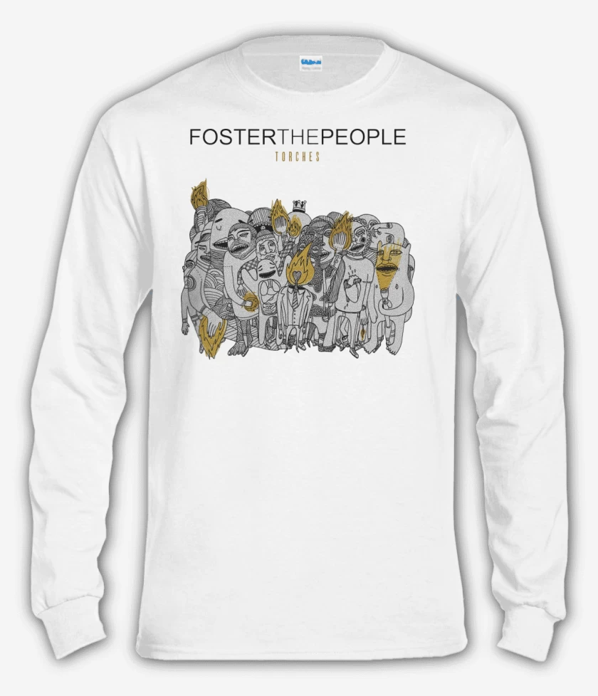 Polera manga larga Blanco de FTP Torches 