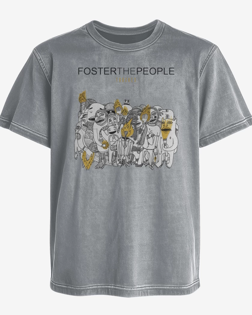 Polera desgastada FTP Torches 