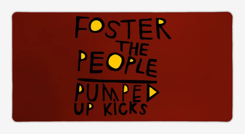 Mouse pad Gamer FTP Pumped Up Kicks 