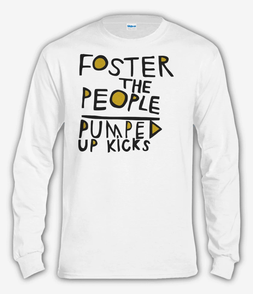 Polera manga larga Blanco de FTP Pumped Up Kicks 