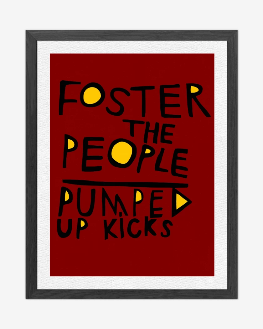 Cuadro decorativo FTP Pumped Up Kicks 
