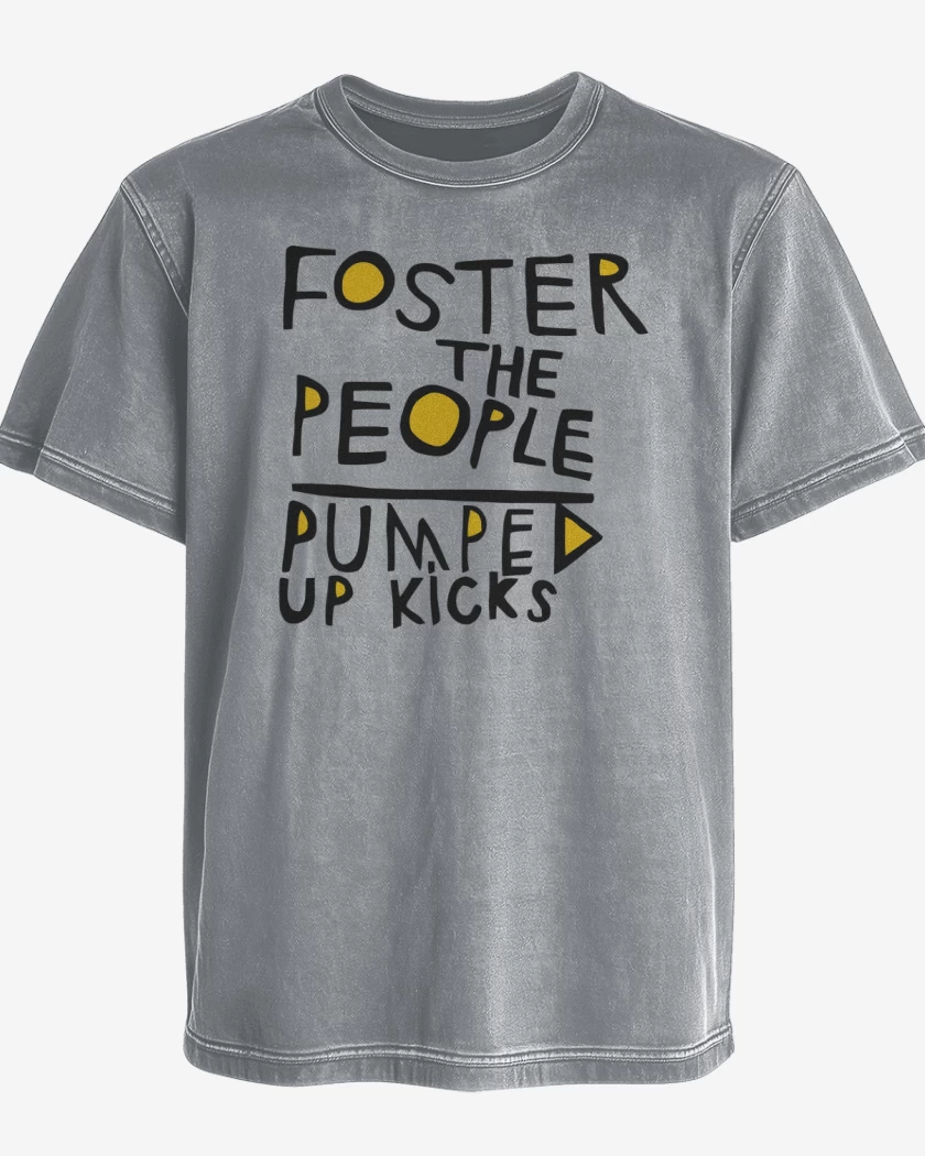 Polera desgastada FTP Pumped Up Kicks 