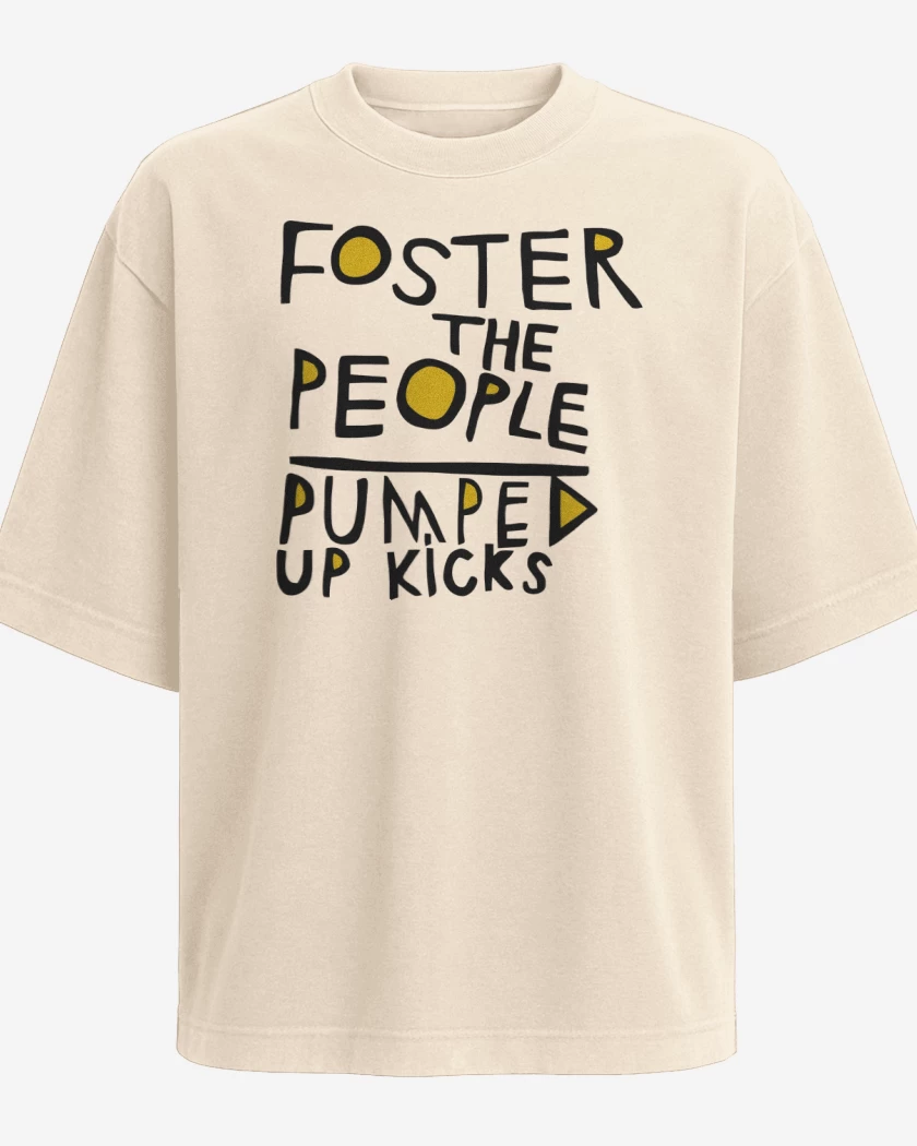 Polera Oversize FTP Pumped Up Kicks 