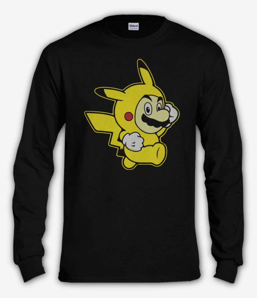 Polera manga larga Negro de Chubigote
