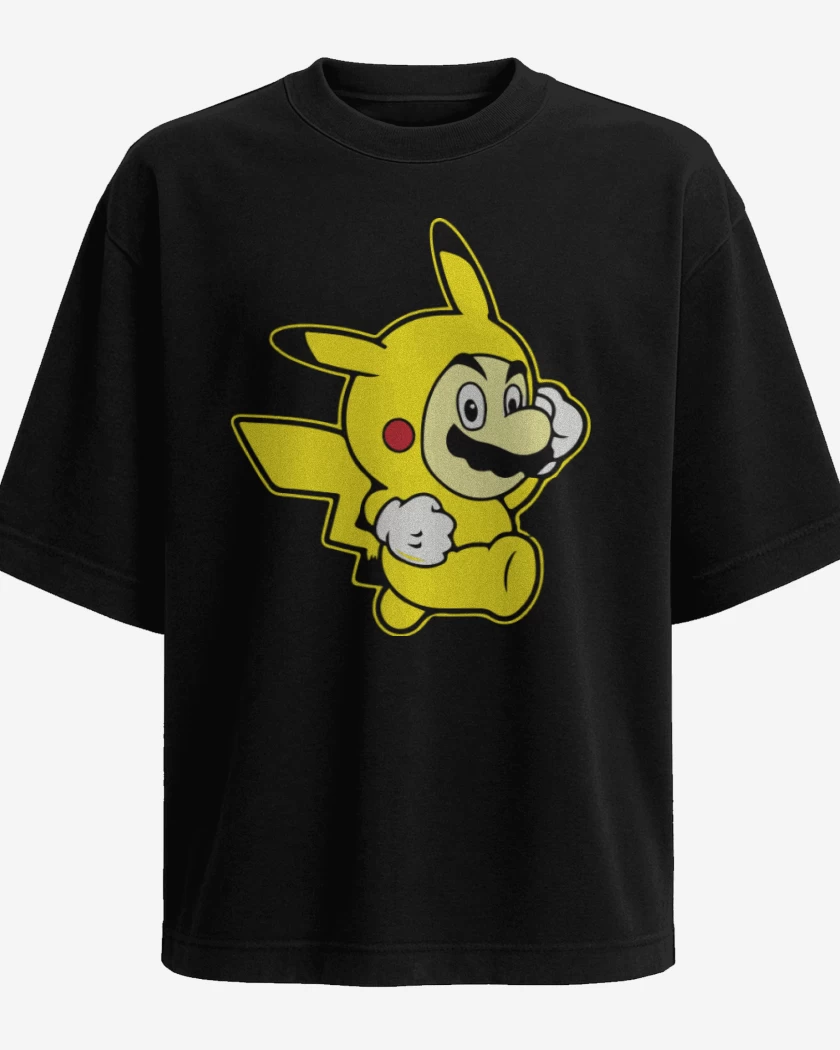 Polera Oversize Negro de Chubigote