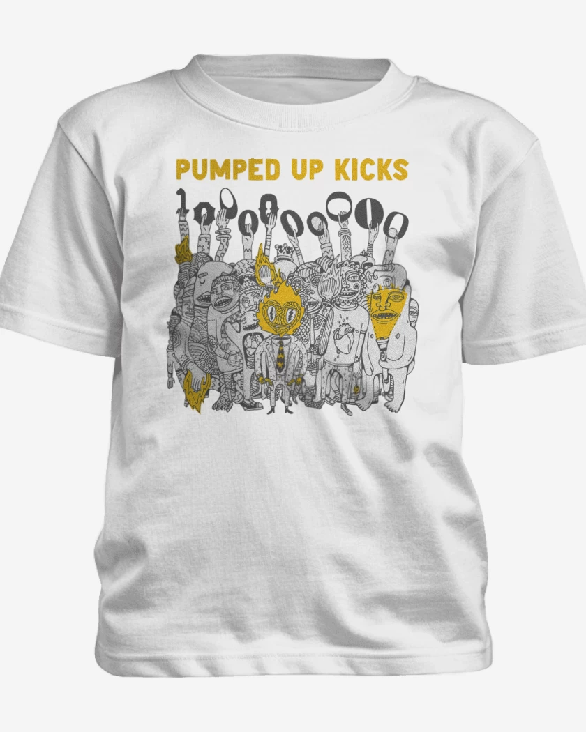 Polera de niño Blanco de Pumped Up Kicks FTP
