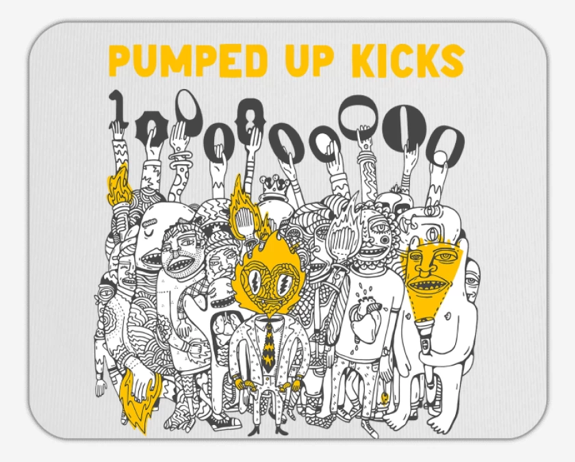 Mousepad Pumped Up Kicks FTP