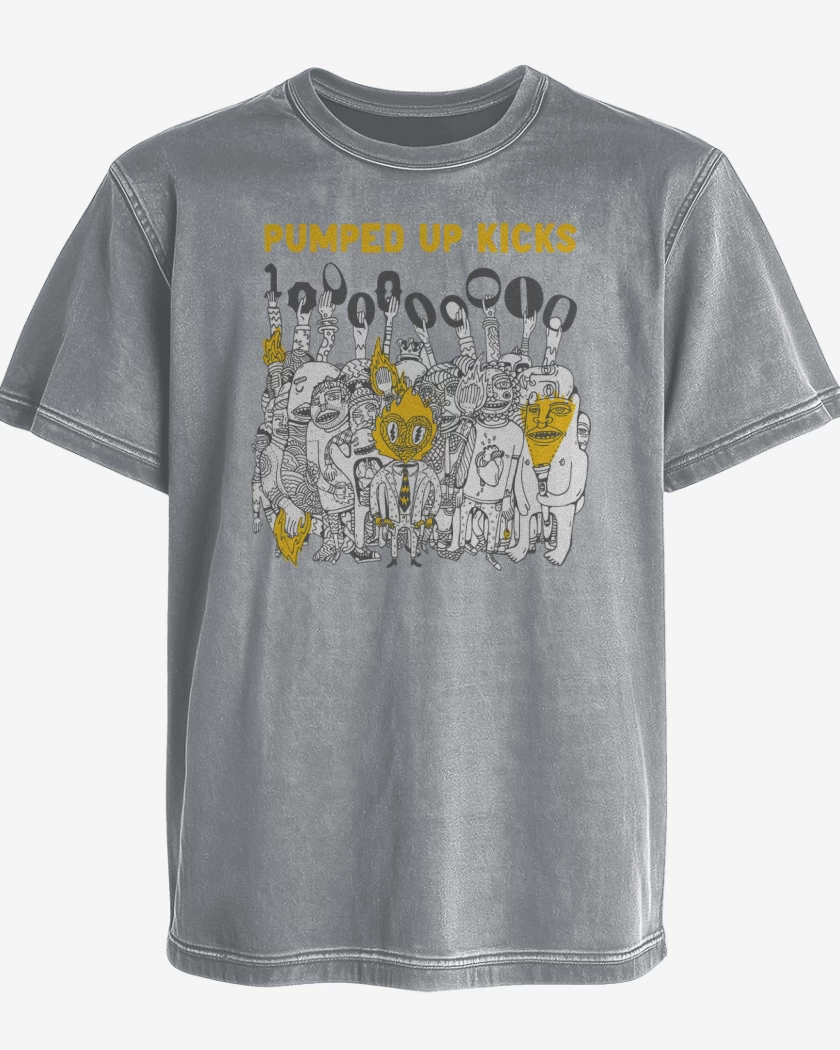 Polera desgastada Pumped Up Kicks FTP