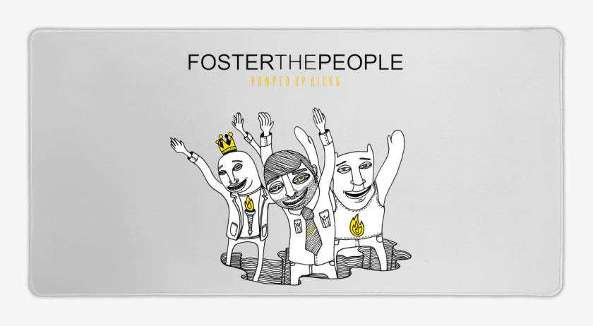 Mouse pad Gamer Foster the People Pumped Up