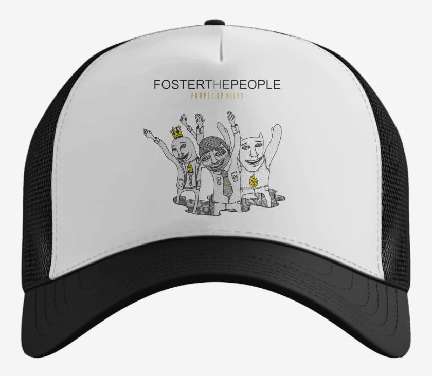 Gorro Blanco de Foster the People Pumped Up