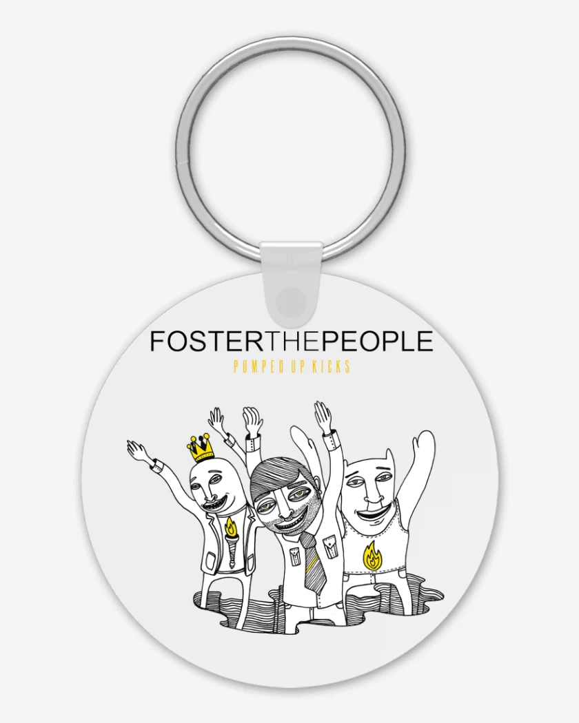 Llavero Foster the People Pumped Up