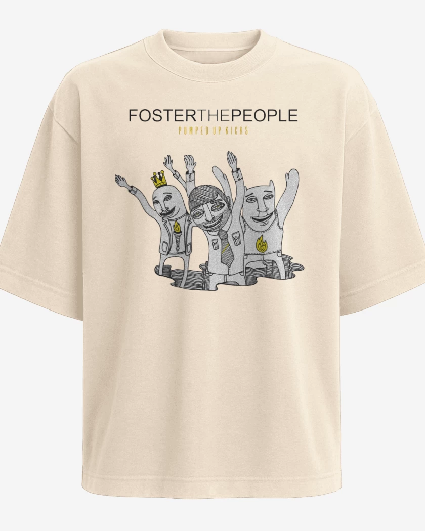 Polera Oversize Foster the People Pumped Up
