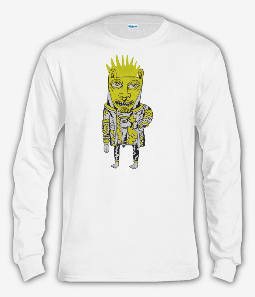 Polera manga larga Blanco de Pumped Up Foster the People