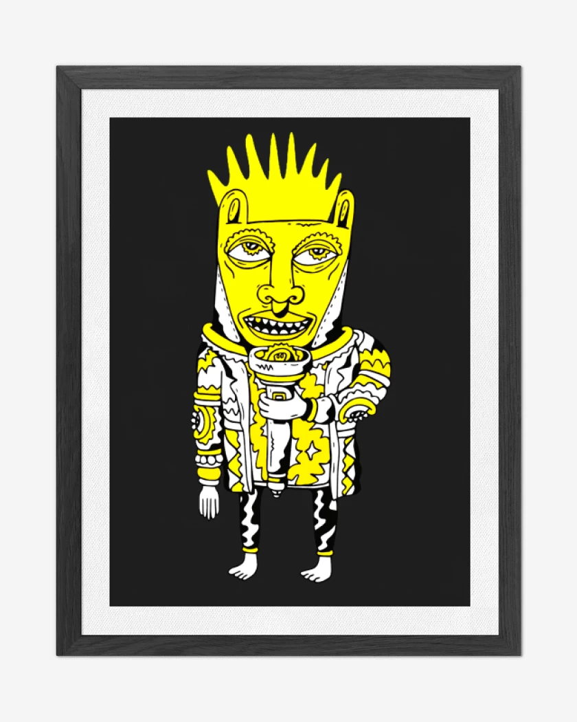 Cuadro decorativo Negro de Pumped Up Foster the People