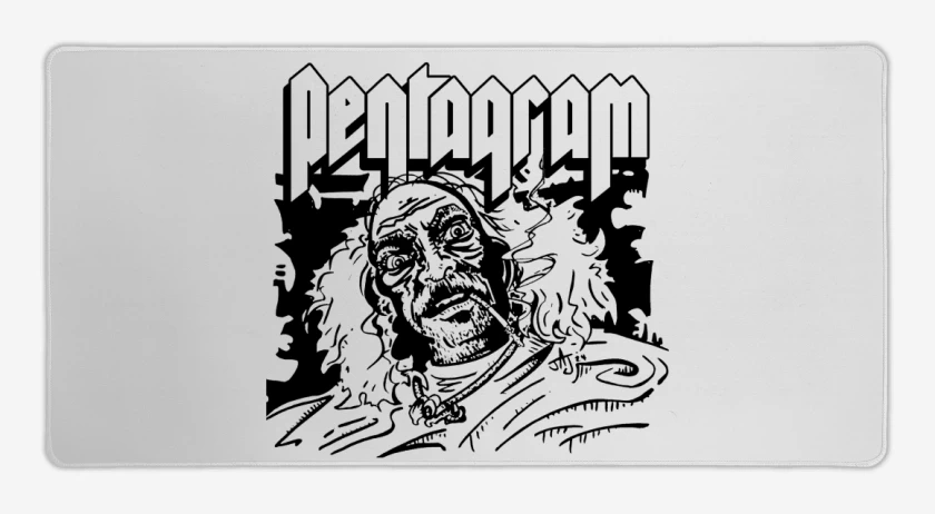 Mouse pad Gamer Blanco de Pentagram Bobby 