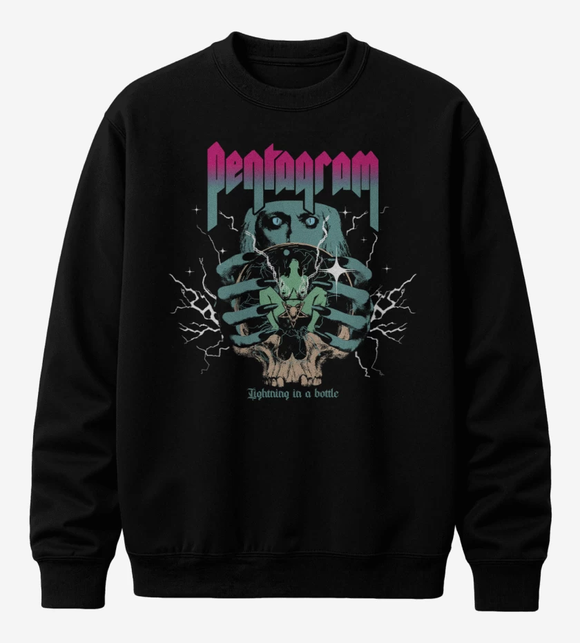 Poleron polo Pentagram Lightning in a Bottle