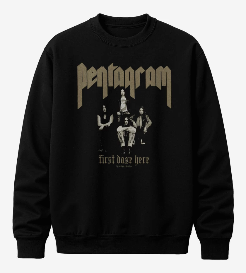 Poleron polo Pentagram First Daze Here