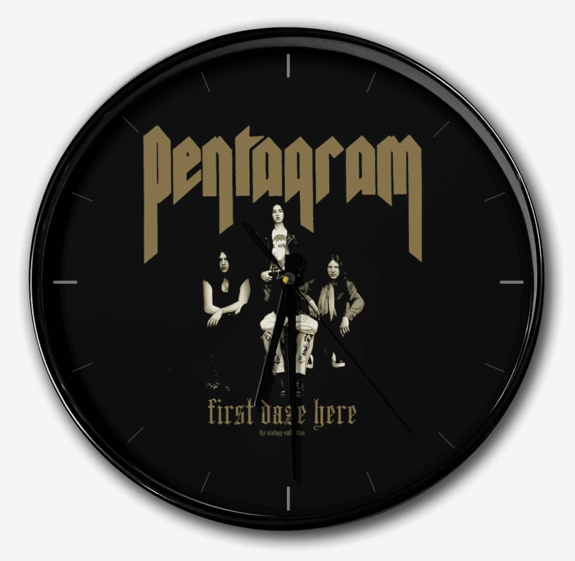 Reloj Negro de Pentagram First Daze Here