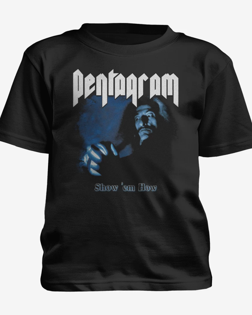 Polera de niño Negro de Pentagram Show em How